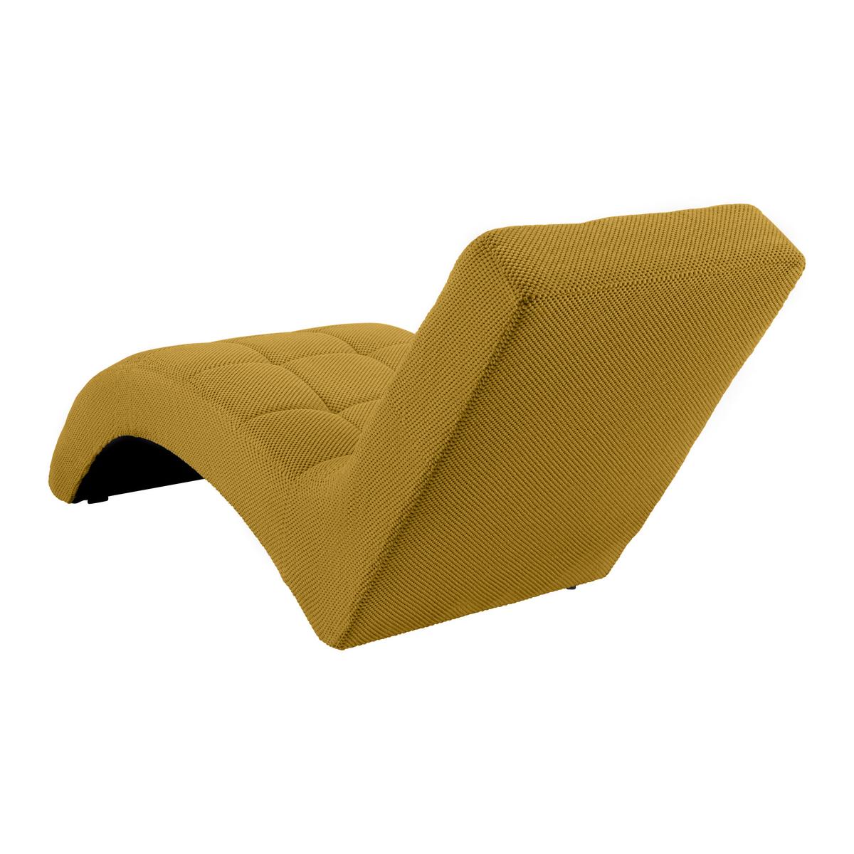 Relaxační válenda LAVANDA, curry žlutá, max. 120 kg - curry žlutá/černá, Moderní, textil/plast (68/80/167cm) - Mömax