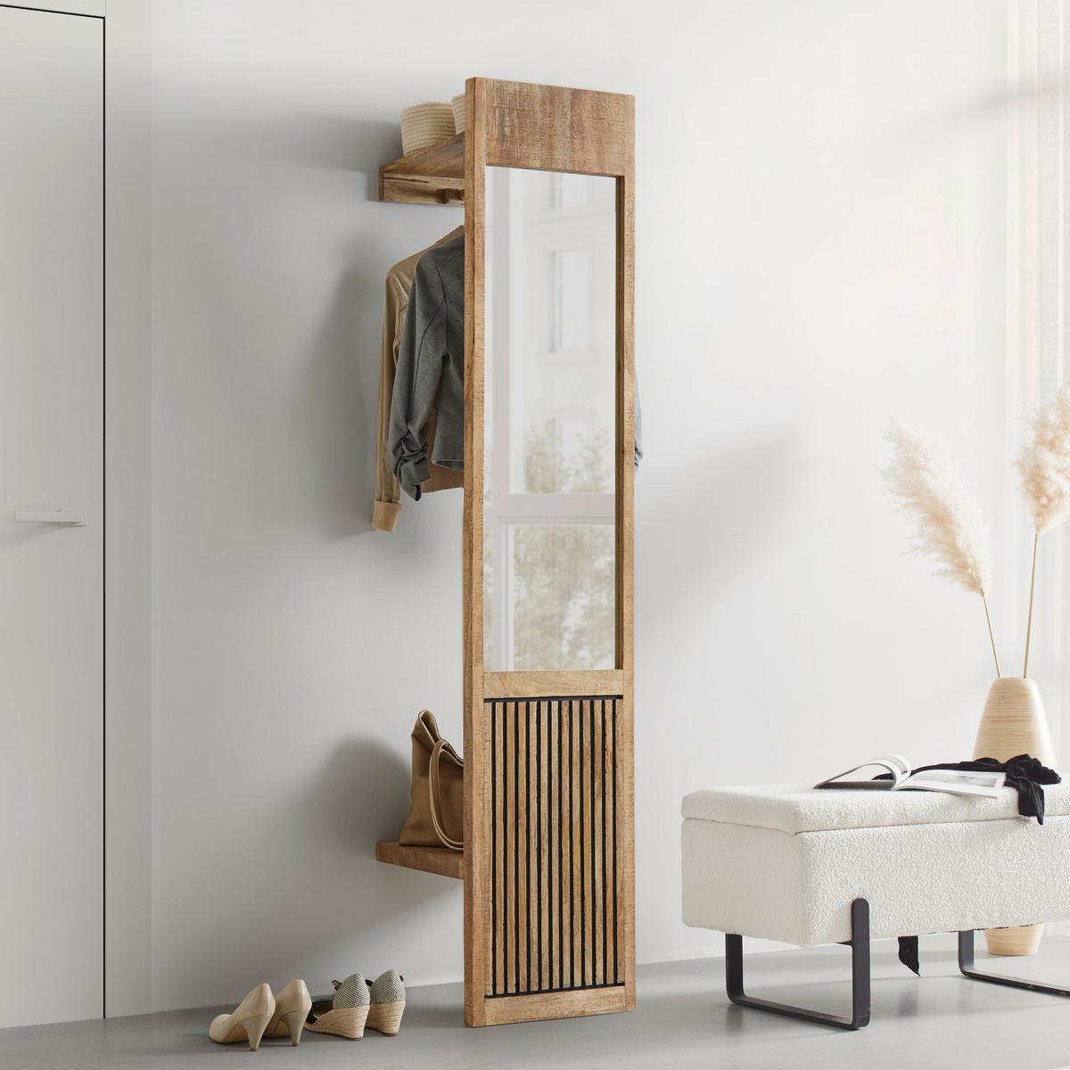 ŠATNÍ PANEL EVEREST -EXKLUSIV- - přírodní barvy, Natur, dřevo (40/200/47cm) - Mömax