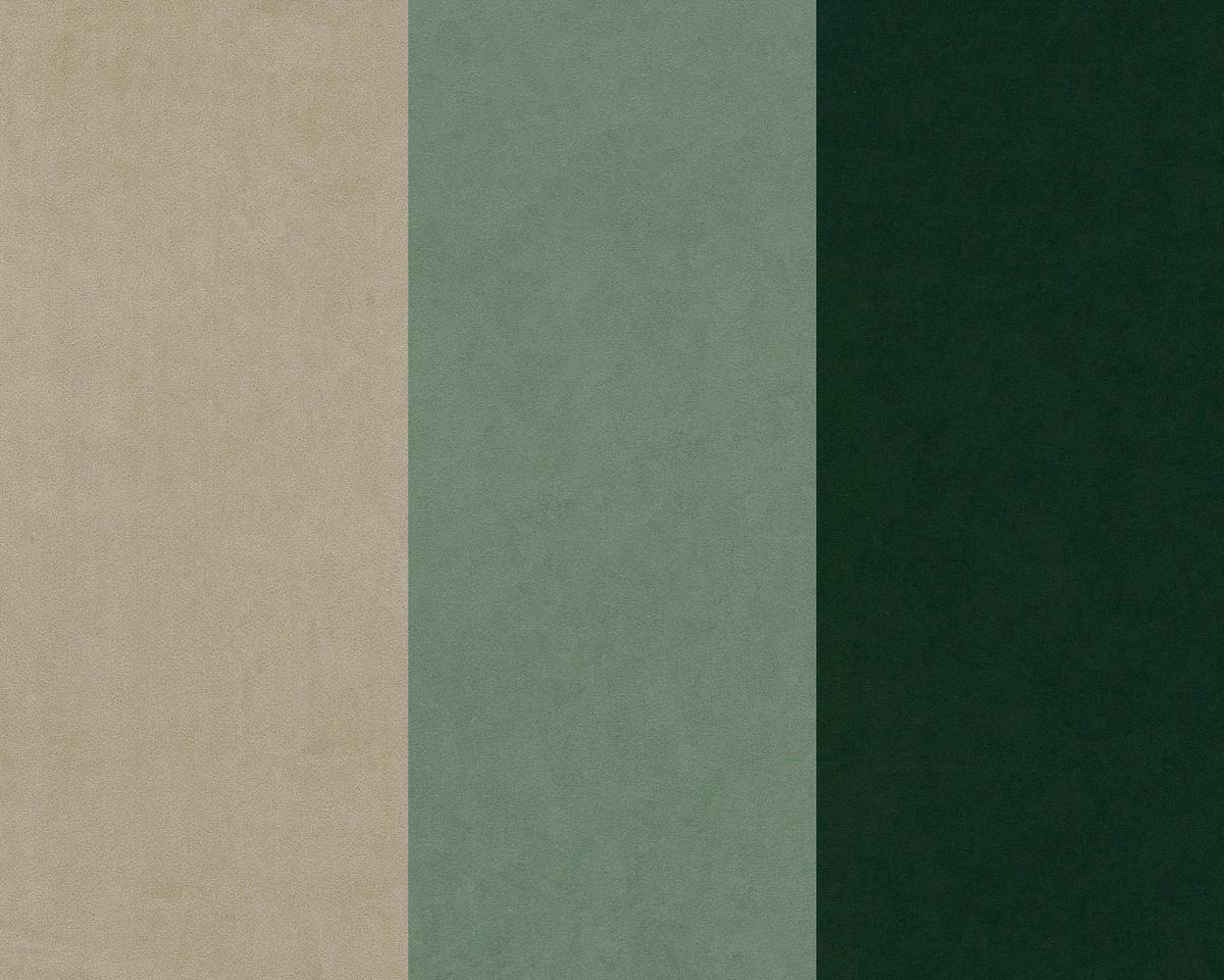 Boxbett Nest Lf:160x200 D.grün/Beige/Mgrün - Dunkelgrün/Beige, MODERN, Holz/Kunststoff (160/200cm) - MID.YOU