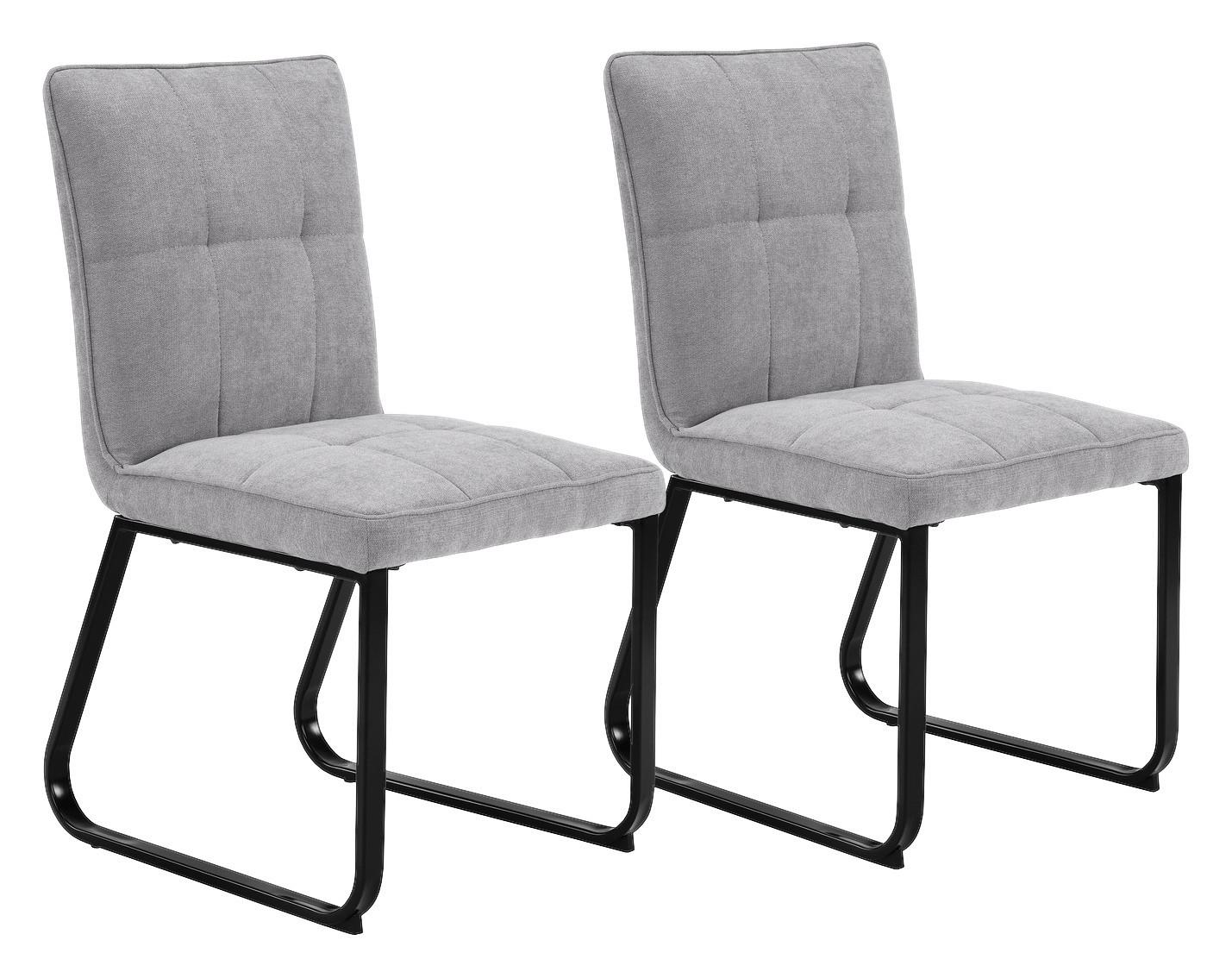 Zweiteiliges Stuhl-Set in bestellen Hellgrau »
