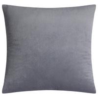 Zierkissen Elisa 45x45 cm Polyester Anthrazit mit Zipp - Anthrazit, ROMANTIK / LANDHAUS, Textil (45/45cm) - James Wood