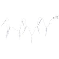 Svetelná reťaz 10LED/teplá biela - priehľadné, Konventionell, kov/plast (150cm) - Mömax