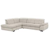 Sedací souprava MARTEN, levá, bez funkcí a polštářů - černá/přírodní barvy, Moderní, textil (260/315cm)