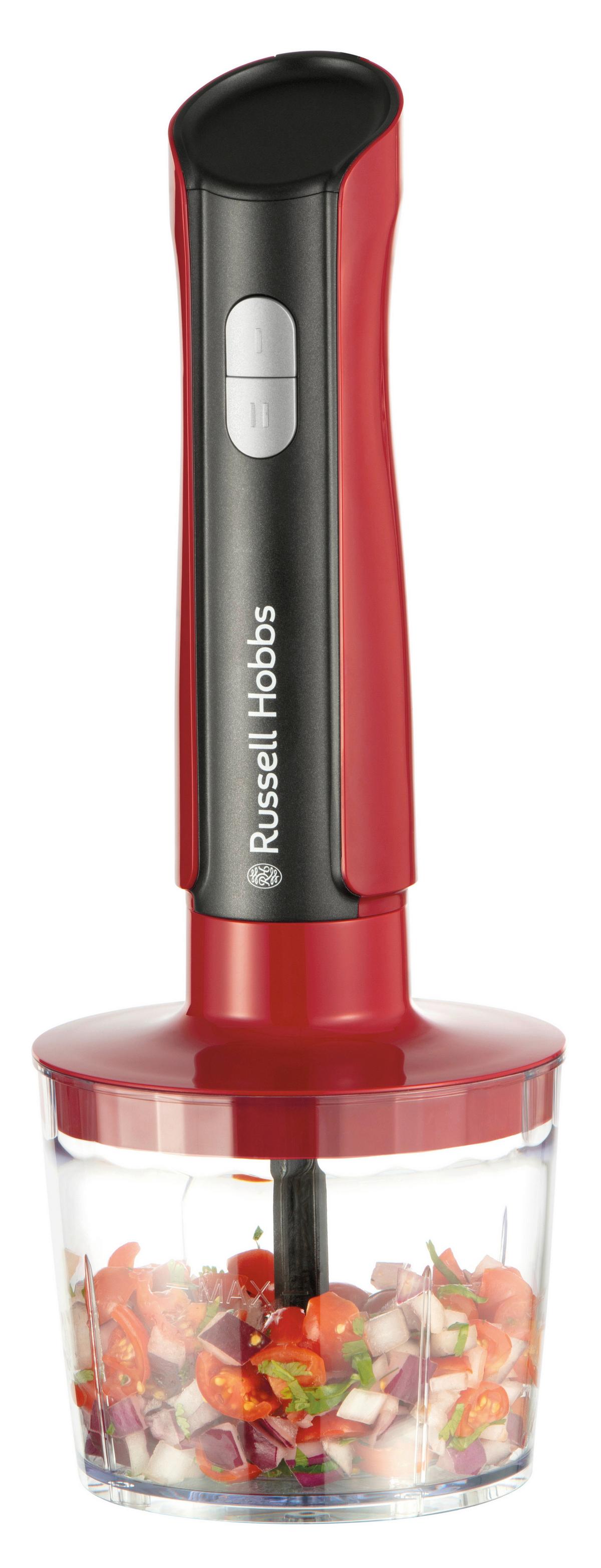Botmixer Szett Desire Red Russell Hobbs - piros, Modern, műanyag (5/41cm) - Russell Hobbs