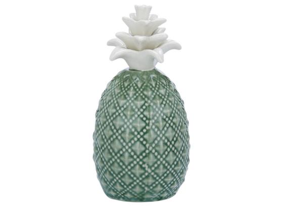 Dekorační Ananas Delia - bílá/zelená, keramika (6,5/6,5/12cm) - Mömax modern living Dekorační Ananas Delia - bílá/zelená, keramika (6,5/6,5/12cm) - Mömax modern living