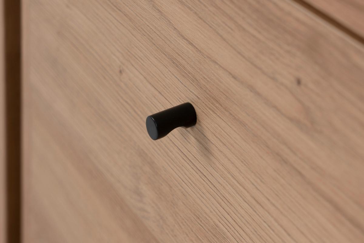 Sideboard Mit Einlegeböden 160 Cm Medan Anthrazit/eiche Dekor - Anthrazit/Eiche Artisan, LIFESTYLE, Holzwerkstoff (160/85/40cm) - MID.YOU