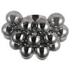 Deckenleuchte Balbo - Nickelfarben, Trend, Glas/Metall (50/29,5/50cm) - MAYTONI