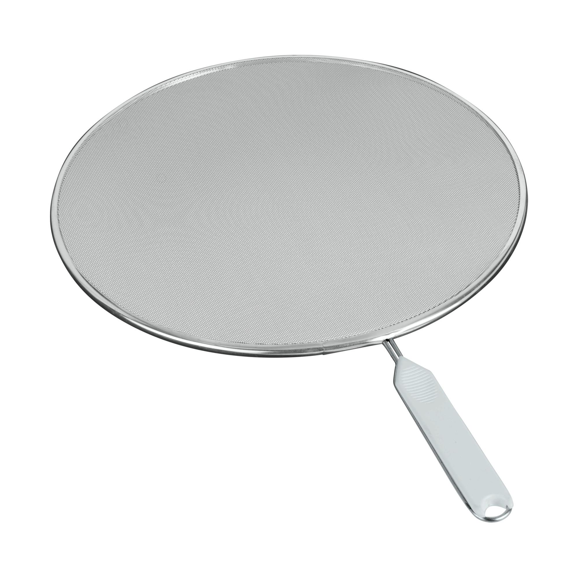 Spritzschutz Marcello D: ca. 29 cm - Alufarben/Weiß, Basics, Kunststoff/Metall (29,2cm) - Metaltex