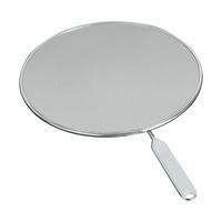 Spritzschutz Marcello D: ca. 29 cm - Alufarben/Weiß, Basics, Kunststoff/Metall (29,2cm) - Metaltex