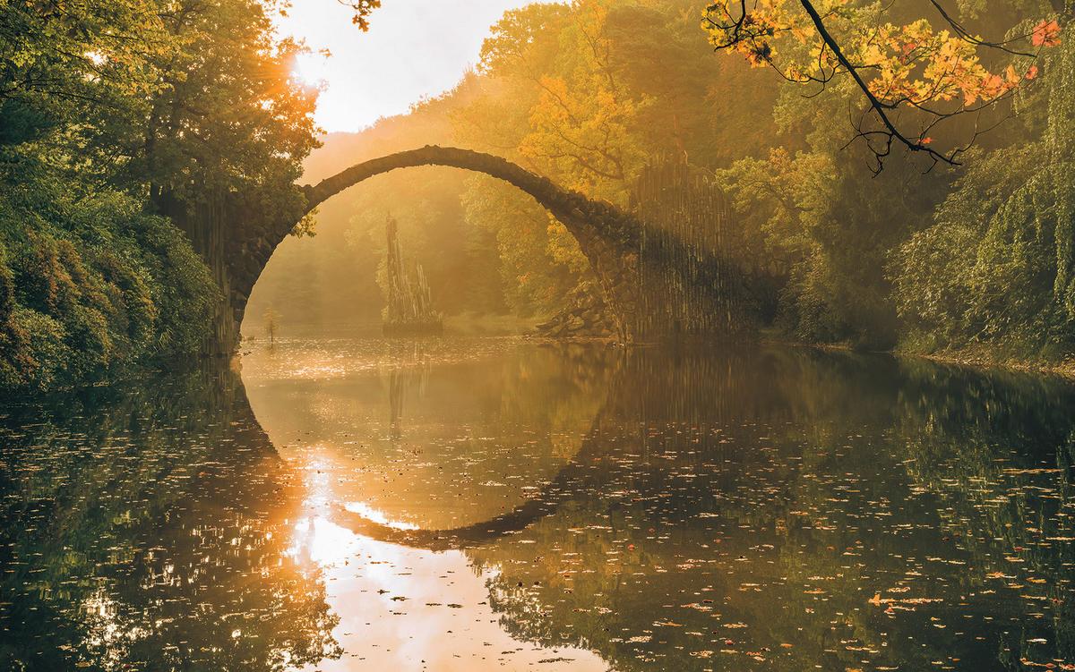 Vliestapete Sh037-Vd4 Devil's Bridge - Natur (400/250cm)