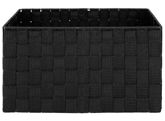 Koš Charlotte - M - černá, kov/umělá hmota (33,5/23,5/18cm) - Mömax modern living Koš Charlotte - M - černá, kov/umělá hmota (33,5/23,5/18cm) - Mömax modern living