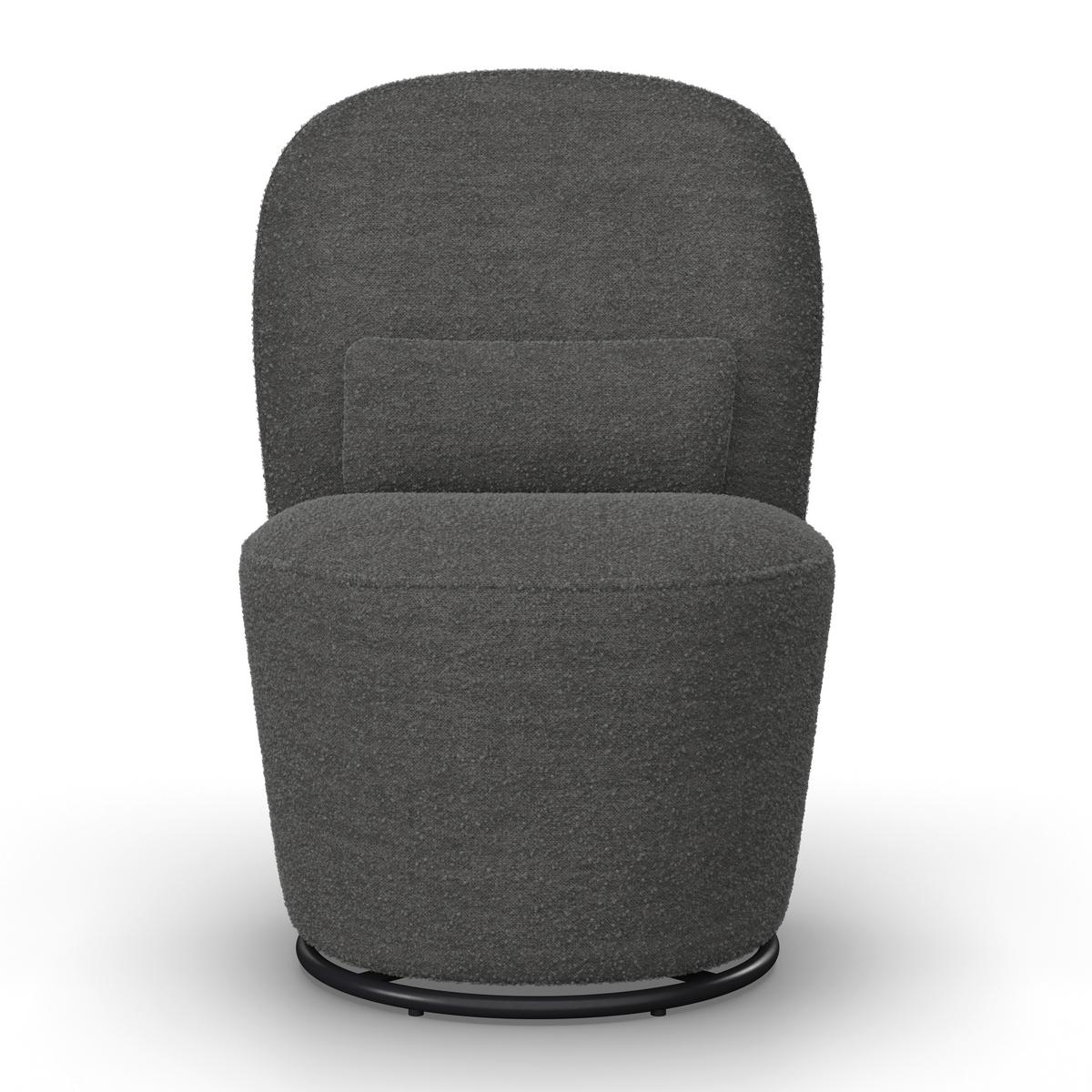 ŽIDLE VITTORE - šedá, Moderní, kov/dřevo (56/84/62cm) - Bessagi Home