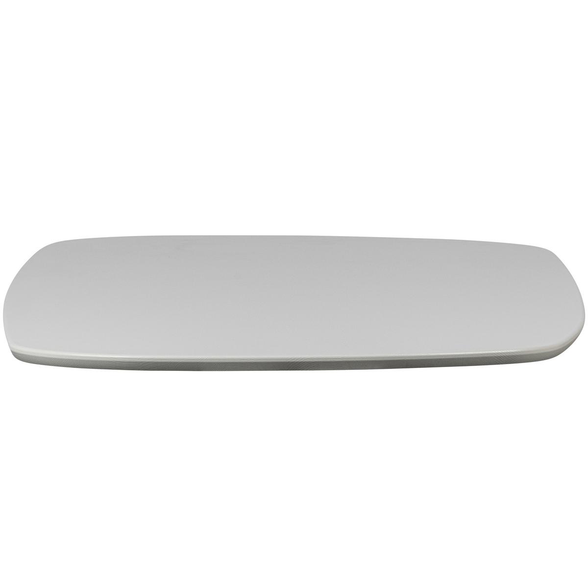 TISCHPLATTE Tablo Hellgrau L: 220cm - Hellgrau, MODERN, Holz (220/100/2,4cm) - Livetastic