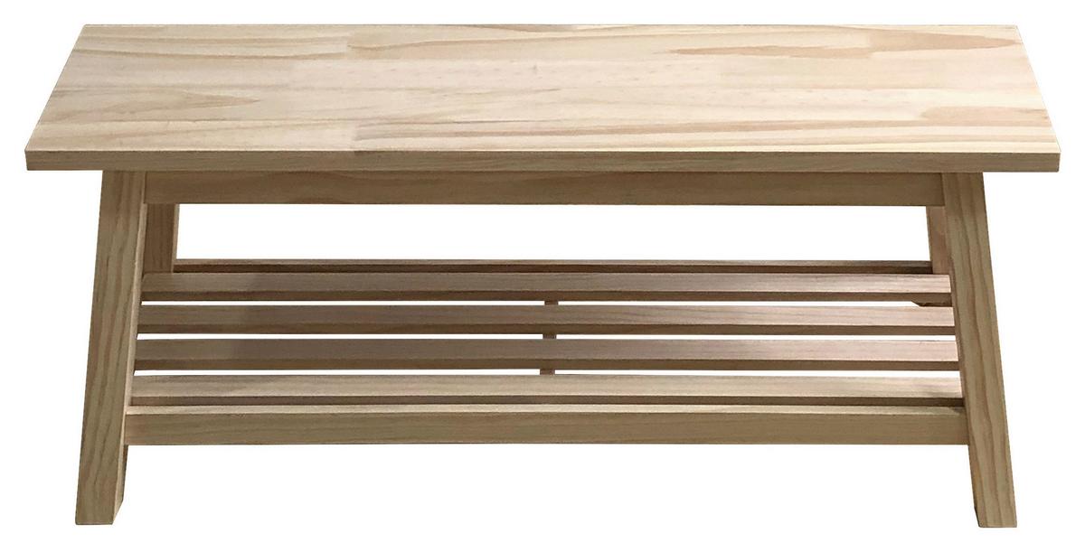 VIACÚČELOVÁ LAVICA FIDUS I -TREND- - prírodná farba, Konventionell, drevo (90/26/38cm) - Mömax