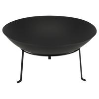 Feuerschale Sheila - Schwarz, MODERN, Metall (58.7/30.5cm)