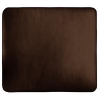 Zierkissen Spring Echtleder D. Braun, B: 52 cm - Dunkelbraun, Design, Leder (52/42/7cm) - Livetastic