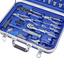 Werkzeugkoffer 03156 1/2 Werkzeugkoffer 03156 1/2" und 1/4", 82-teilig - Blau, MODERN, Kunststoff/Metall (48,5/39,5/15,5cm) - Erba