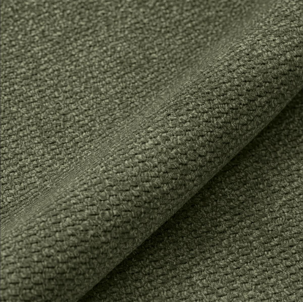 Boxspringecksofa Emil Webstoff dunkelgrün, S:343x217cm - Dunkelgrün/Schwarz, ROMANTIK / LANDHAUS, Holzwerkstoff/Textil (343/217cm)