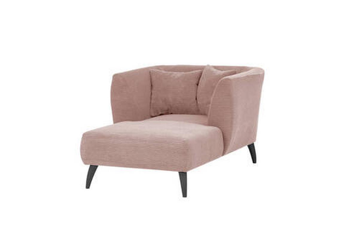 Xxl-sessel Inkl. Zierkissen Colori Rosa - Schwarz/Rosa, MODERN, Textil (108/84/155cm) - MID.YOU
