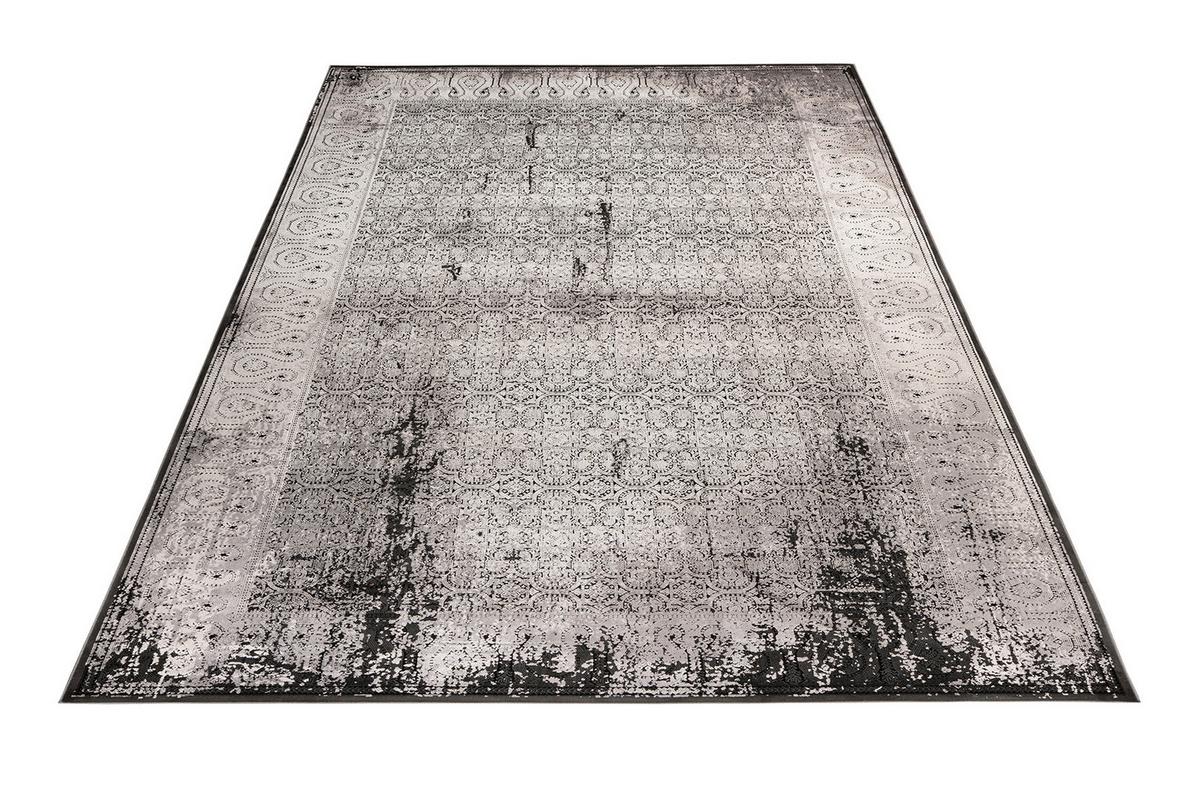 Webteppich My Eden Of Obsession - Schwarz/Grau, Design, Textil (80/150cm) - Obsession