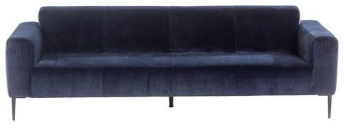 3-Sitzer-Sofa Nobility Rücken Echt Blau