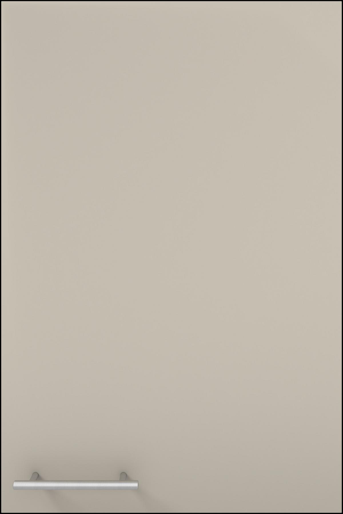 Küchenblock Ip1200 - Dunkelgrau/Creme, Basics, Holzwerkstoff (310cm) - Impuls