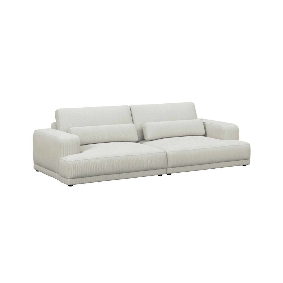 Mega pohovka SAVONA, krémový menčester - krémová, Trend, textil (260/77/111cm) - Luca Bessoni