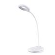 LED-Tischlampe Lijan dimmbar Weiß Flexarm, Touch - Weiß, MODERN, Kunststoff (43,5/11/12cm) - Luca Bessoni