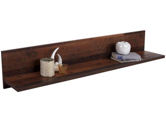Nástenná Polica Clif - Moderný, kov/kompozitné drevo (160/26/22cm) Nástenná Polica Clif - Moderný, kov/kompozitné drevo (160/26/22cm)