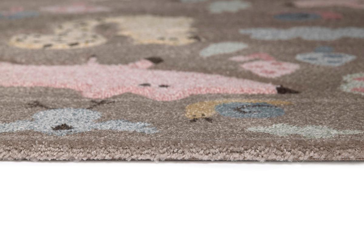 Kinderteppich Forest - Taupe, Trend, Textil (133/200cm) - Sigikid