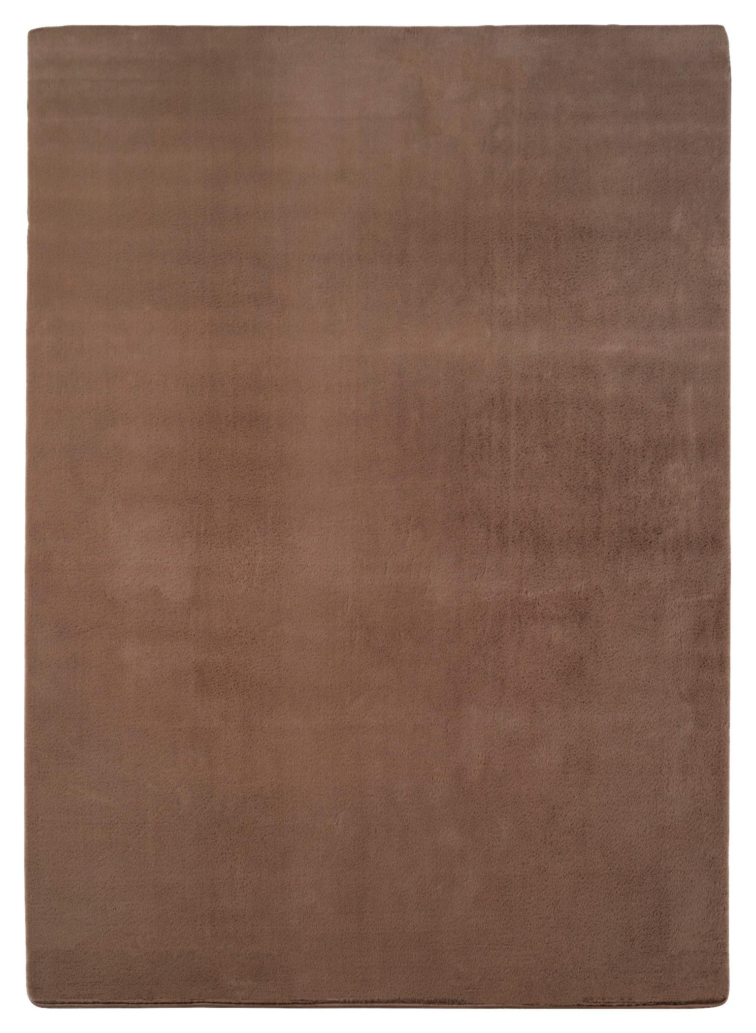 Fellteppich 100% Polyester - Grau, MODERN, Textil (160/230cm) - Luca Bessoni