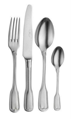 sada příborů VITTORIALE STONE WASHED - farba ušľachtilej ocele, Basics, kov (25,5/7/5,3cm) - Pintinox