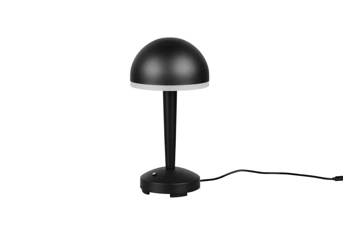 LED-Tischleuchte, Schwarz R54541132 - Schwarz/Weiß, Basics, Kunststoff/Metall (15,4/29,5cm)