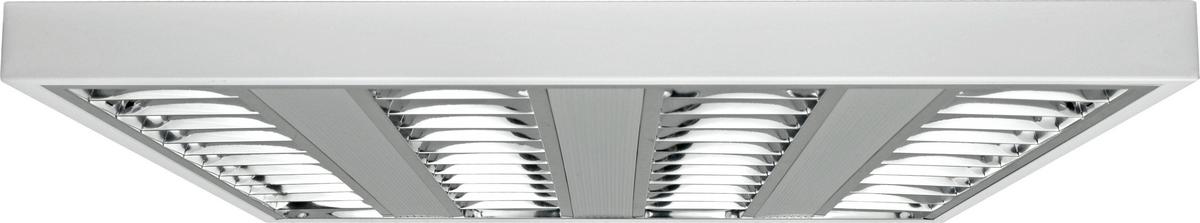 LED-DECKENLEUCHTE 2414501420196 - Weiß, Basics, Metall (62/62/4cm)