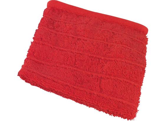 Waschlappen Lilly - Rot, KONVENTIONELL, Textil (16/21cm) Waschlappen Lilly - Rot, KONVENTIONELL, Textil (16/21cm)
