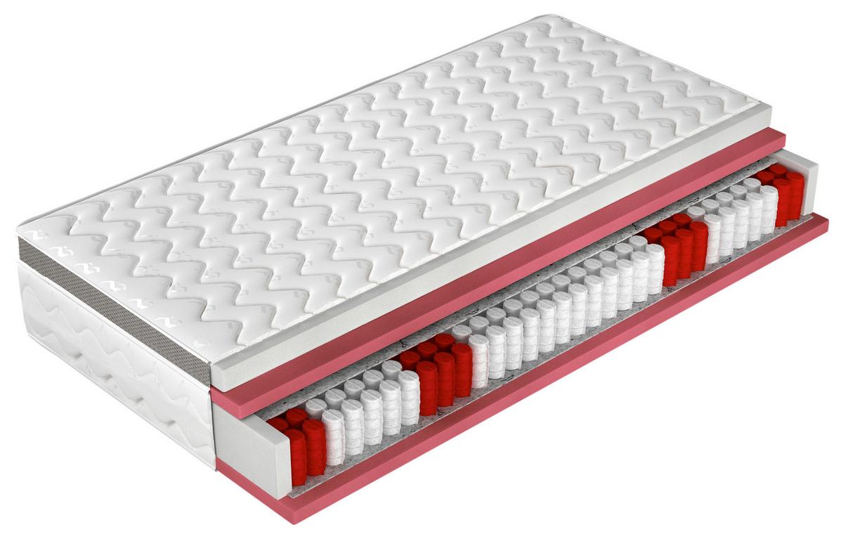 Taschenfederkernmatratze Pocket Flight 90x200 H3 H:20cm - Textil (90/200cm)