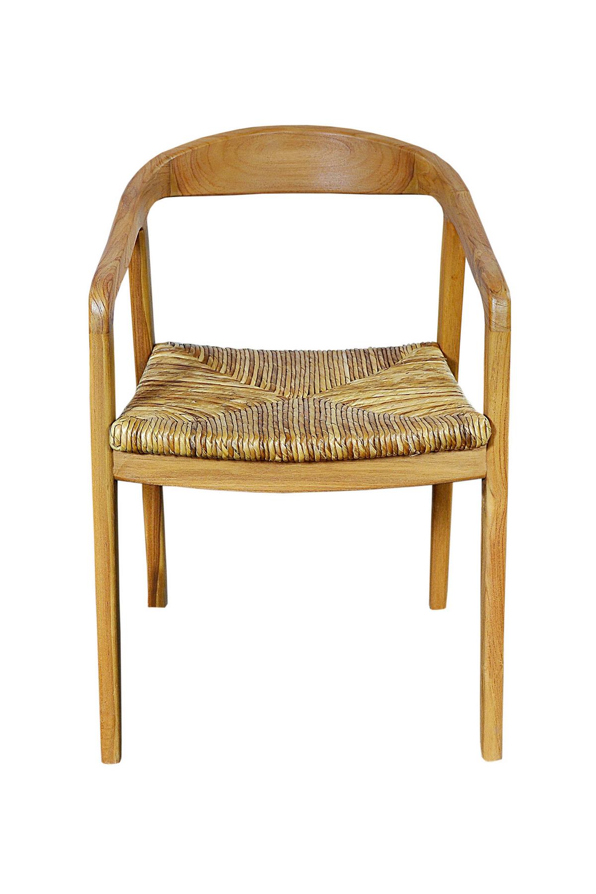 ARMLEHNSTUHL Naturfarben B: 55cm - Naturfarben, MODERN, Holz (55/75/58cm) - MID.YOU