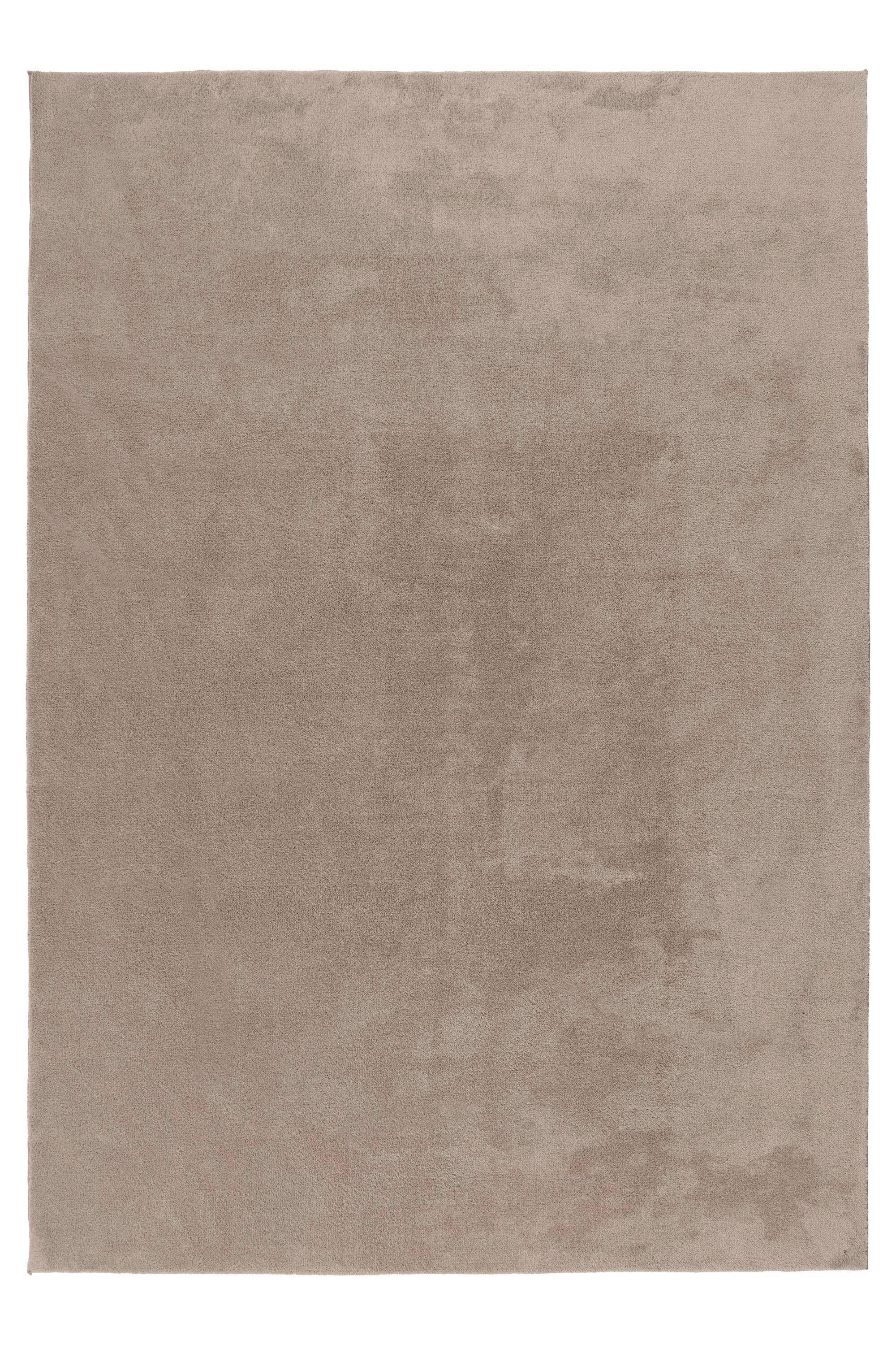 Flachwebteppich Taupe Earthquake 200x280 cm - Taupe, Basics, Textil (200cm) - Kayoom