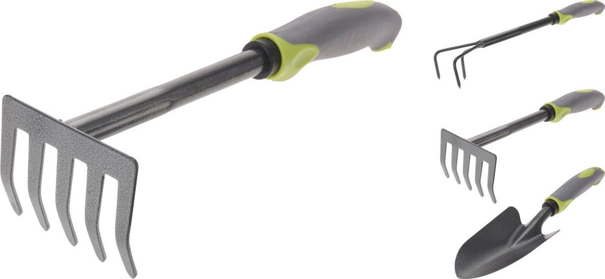 Diverse Gartengeräte Bobby - Schwarz/Grün, Basics, Metall (24/4,2/8cm)