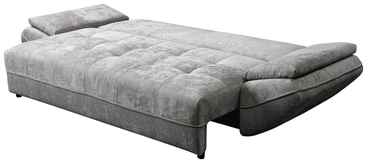 Schlafsofa Elma Sandfarben B: 280cm - Sandfarben/Schwarz, KONVENTIONELL, Holz/Holzwerkstoff (280/73-93/107cm) - MID.YOU