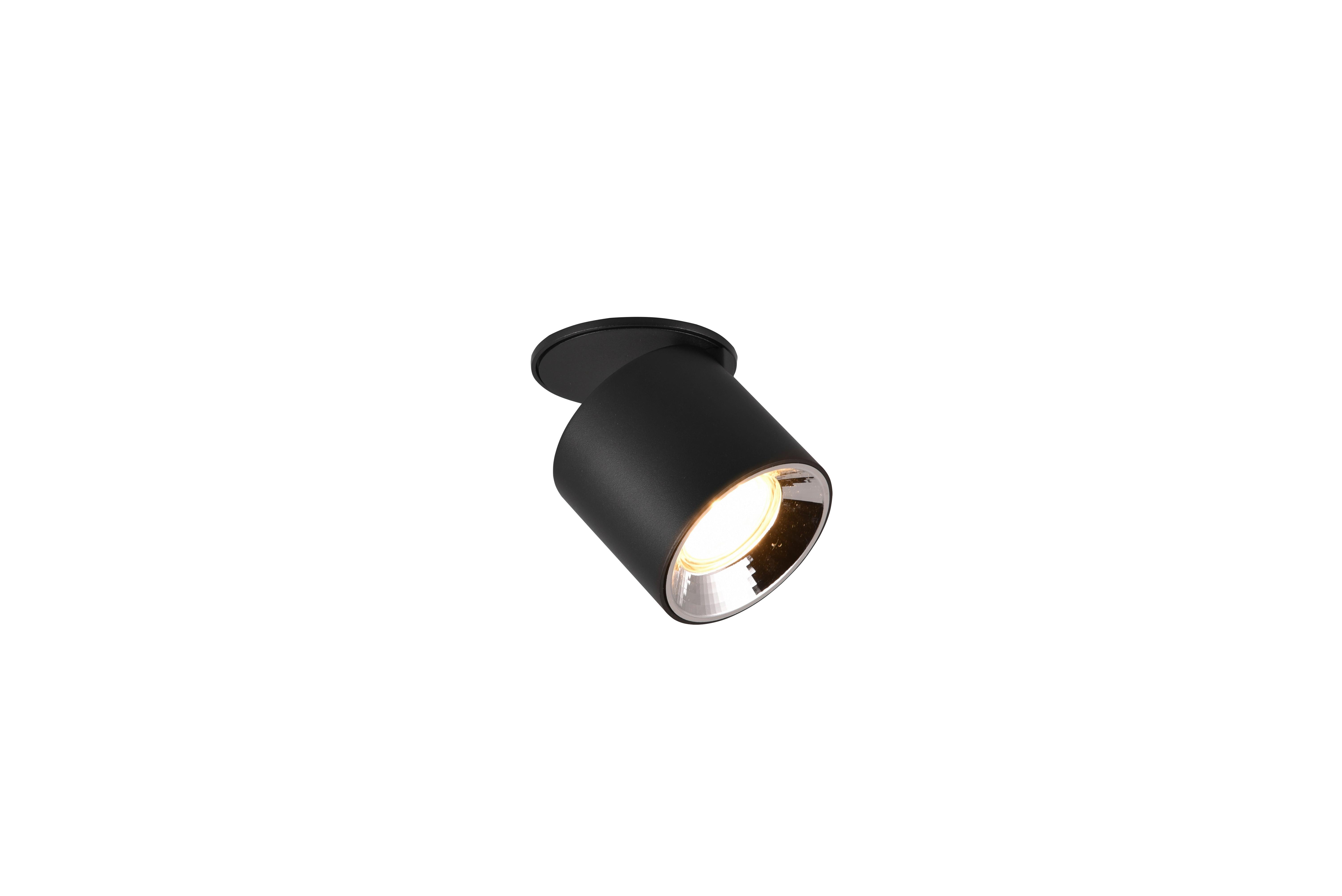Strahler 651000132  Guayana - Schwarz, Basics, Metall (8,7/12cm) - Trio Leuchten