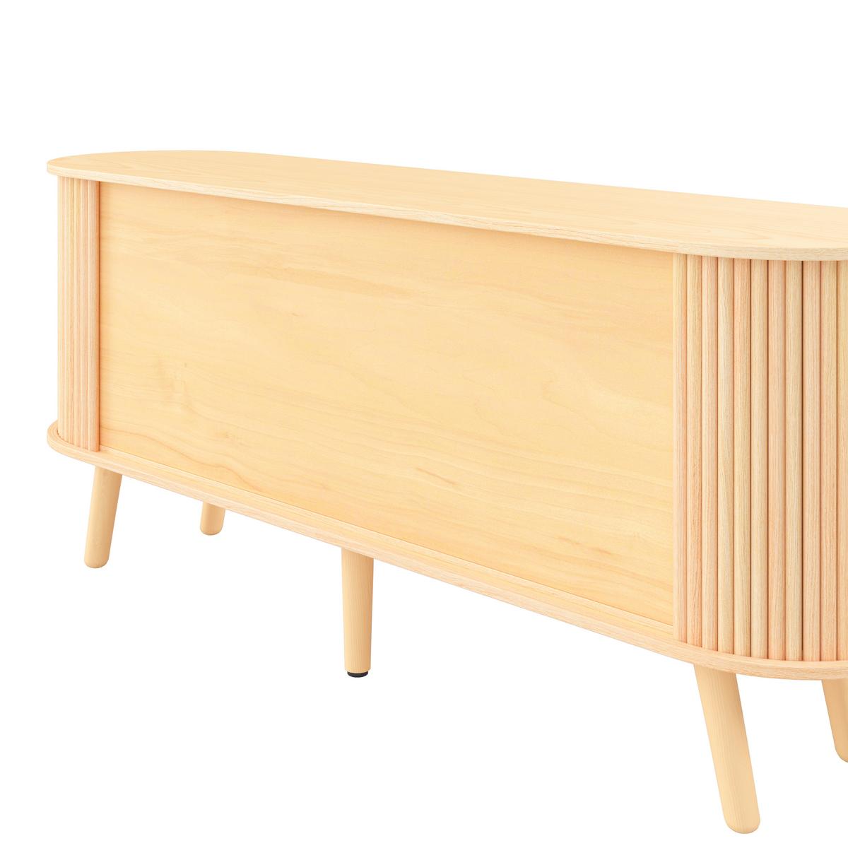 Komoda ENNIO - barvy dubu, Moderní, dřevo/kompozitní dřevo (160/80/40cm) - Bessagi Home