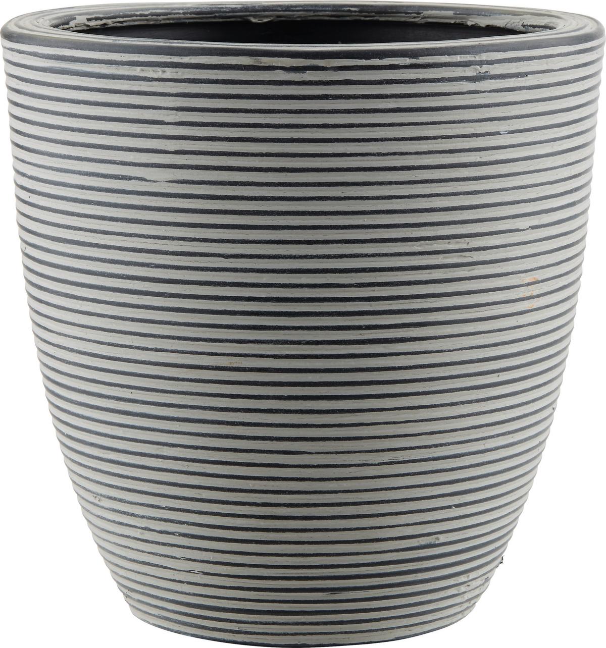 OBAL NA KVĚTINÁČ MARLENE - L - černá, Lifestyle, plast (26/26cm) - Mömax