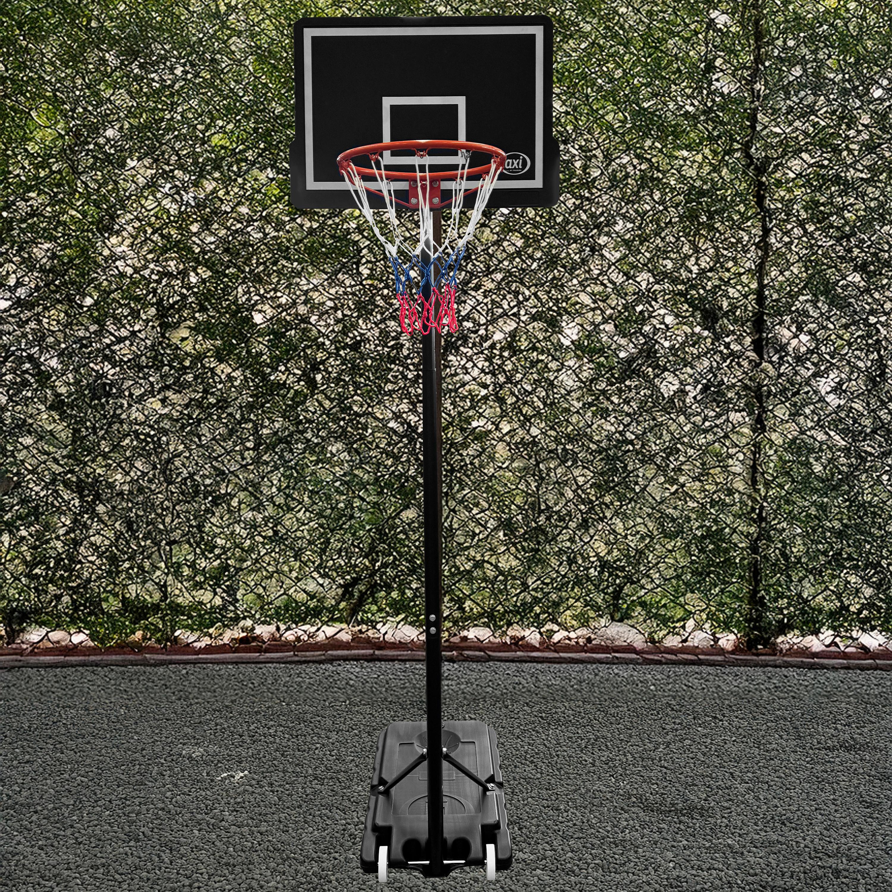 Basketballständer L: 117 H:253 - Schwarz, LIFESTYLE, Kunststoff/Textil (117/76/253cm)
