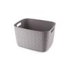 košík na drobnosti SOFTEX L - šedá, Basics, plast (38/22/29cm) - Curver