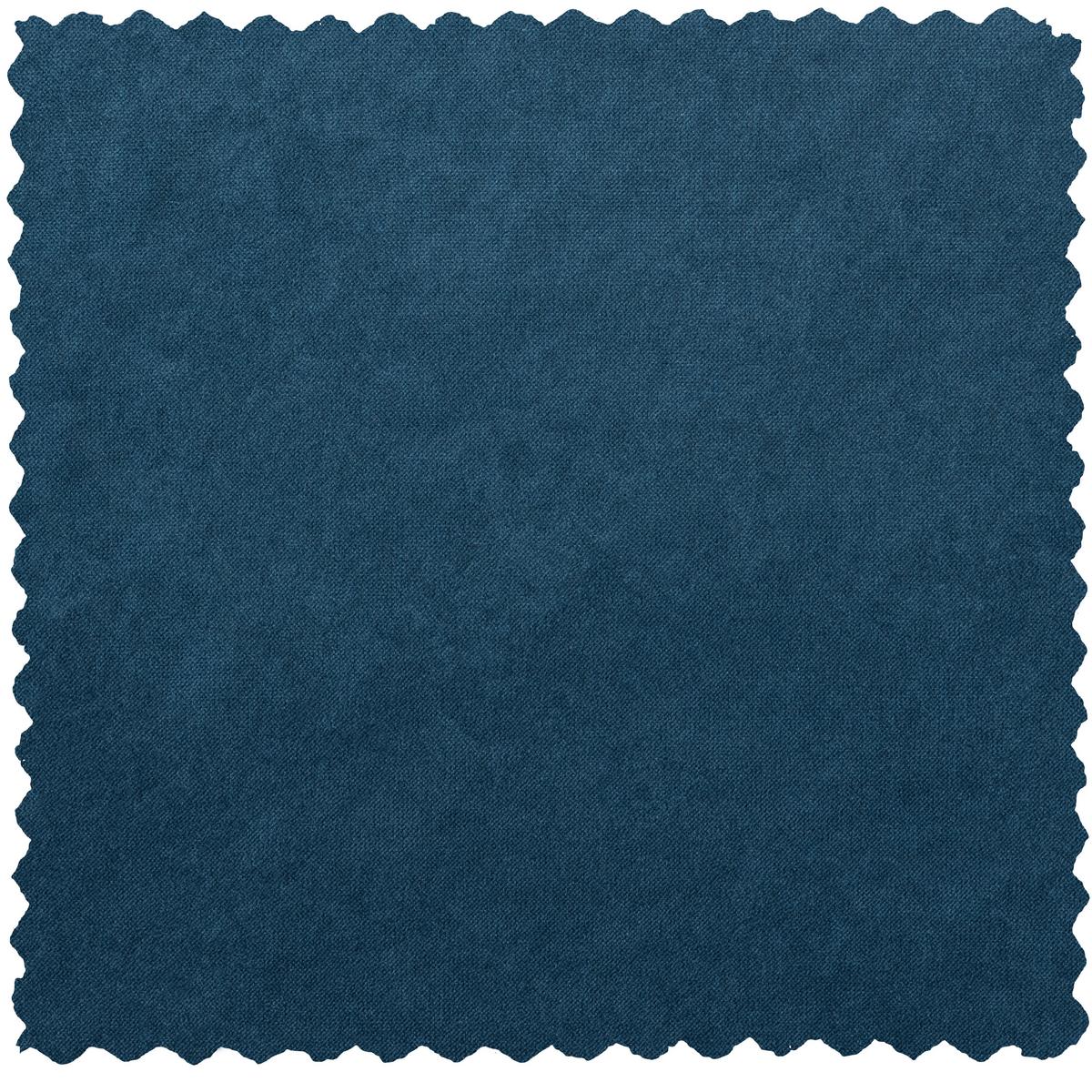 Stuhl-Set Vogue Blau B: 50cm - Blau/Schwarz, MODERN, Textil/Metall (50/83/57cm) - Livetastic
