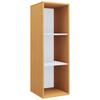 Regal Lona Buchefarben B: 35 Cm - Buchefarben/Weiß, MODERN, Holzwerkstoff (35/110/37cm) - MID.YOU