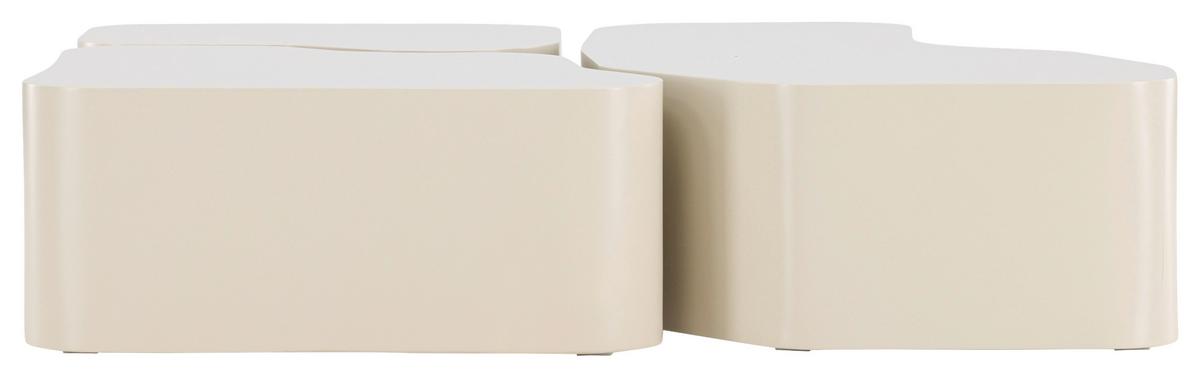 Couchtisch Norland - Beige, Design, Holzwerkstoff (92/70/30cm) - Livetastic