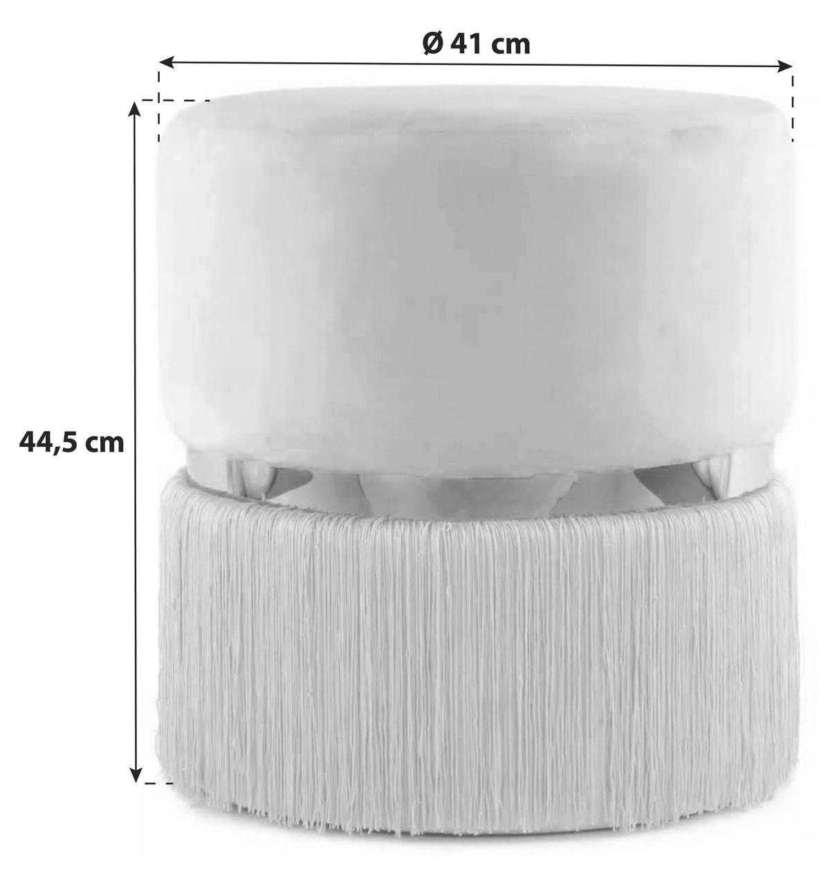 Taburet tmavě zelená - černá/barvy stříbra, Basics, kov/kompozitní dřevo (41/44,5/41cm)