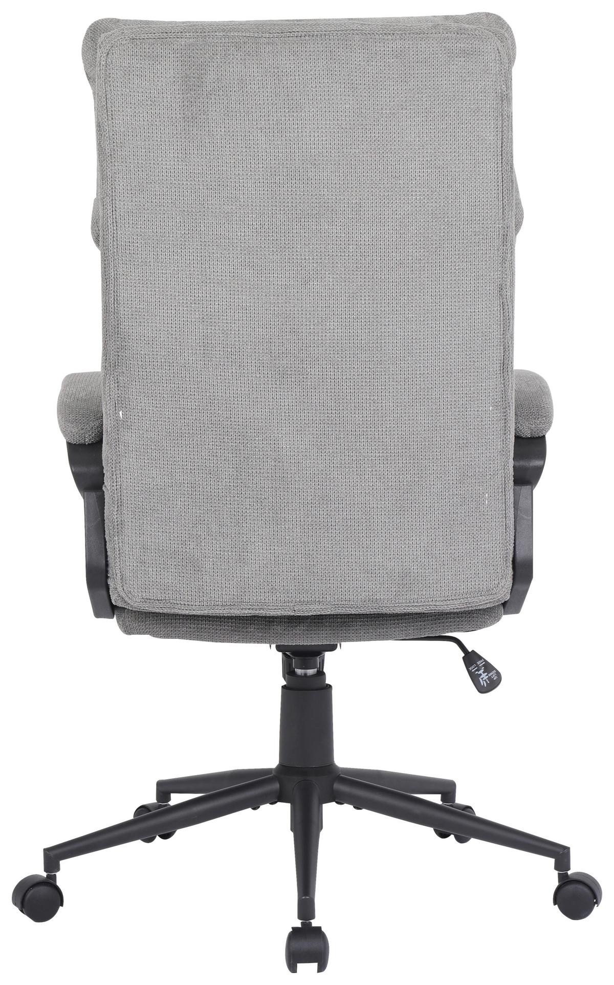 Chefsessel Anna 2 - Schwarz/Grau, MODERN, Holz/Kunststoff (63/122/68cm)